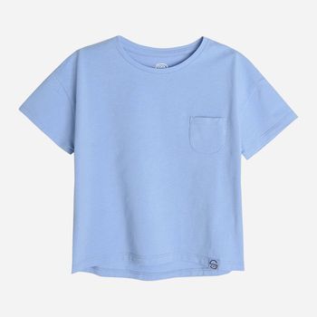 Koszulka dziecięca dla dziewczynki Cool Club CCG2420834 134 cm Niebieska (5903977180193)