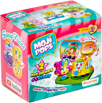 Набор-сюрприз Moji Pops S2 Коробочка приключений 2 фигурки + сцена