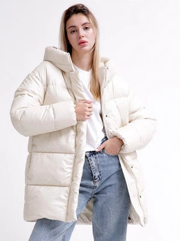 Жіночий пуховик з поясом X-Woyz LS-8916-10 L