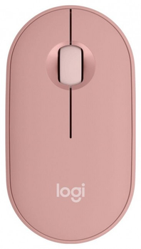 Мышка беспроводная Logitech Pebble mouse 2 M350s Rose (910-007014)