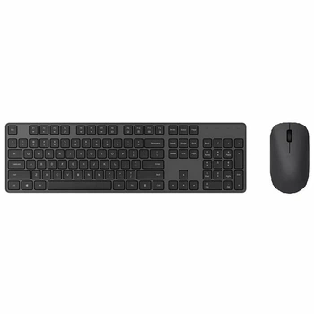 Комплект беспроводная клавиатура и мышь Xiaomi Wireless Keyboard and Mouse Set 2 Black (WXJS02YM)