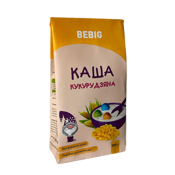 Каша кукурузная без глютена BeBig 300 г