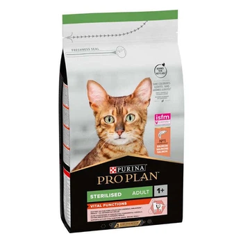 Сухий корм Purina Pro Plan Sterilised Adult Vital Functions з лососем для стерилізованих дорослих котів 1,5кг
