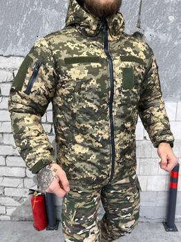 Зимняя тактическая куртка пиксель lieutenant XXXL