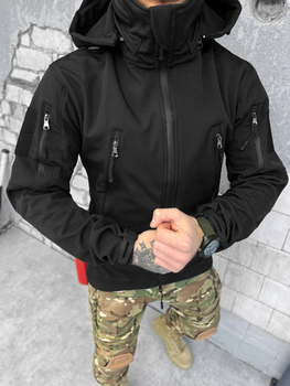 Тактична куртка софтшел kord second generation black 0 S
