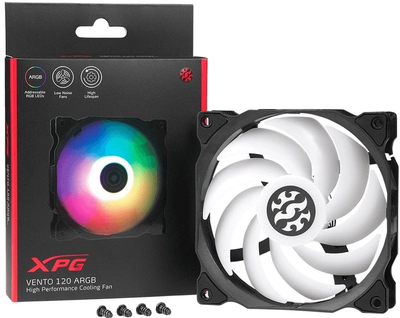 Вентилятор XPG Vento 120 ARGB (VENTO120ARGB-BKCWW)