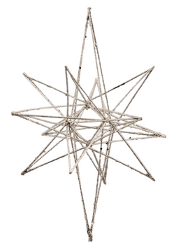 Świąteczna figurka House Doctor Star Ornament Champagne 25 cm (261520002)