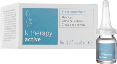 Концентрат інтенсивної дії від випадіння волосся Lakme K.Therapy Active Shoke Hair Loss Concentrate Ampoule 8 шт х 6 мл (8429421430227)