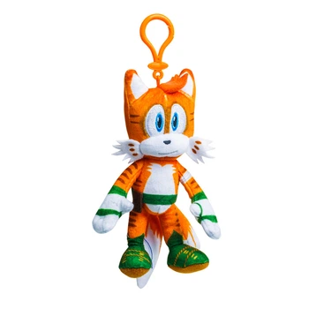 Мягкая игрушка на клипсе Sonic Prime Тэйлз SON7004C 15 см Разноцветный