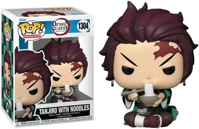 Фигурка Фанко Тандзиро Камадо №1304 Demon Slayer Tanjiro Kamado with Noodles Funko 57346