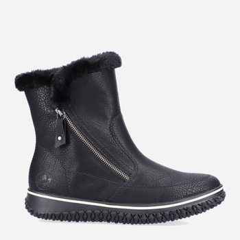 Жіночі зимові черевики Rieker RIEZ4281-00 38 Чорні (4060596809087)