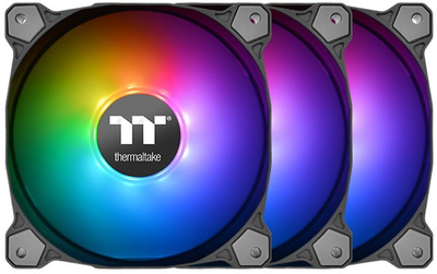 Chłodzenie Thermaltake Pure Plus RGB TT Premium Czarny (CL-F063-PL12SW-A)