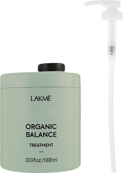 Інтенсивна зволожуюча маска для волосся Lakme Teknia Organic Balance Treatment 1000 мл (8429421441315)