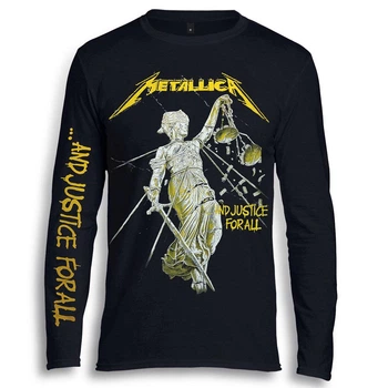 Лонгслів Talisman Metallica - And Justice For All Чорний XL (LSMW002)