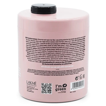 Маска для догляду за фарбованим волоссям Lakme Teknia Color Stay Treatment 1000 мл (8429421445313)