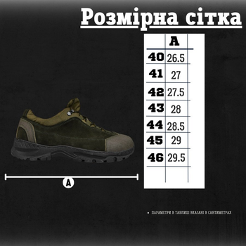 Кросівки тактичні trench oliva 46