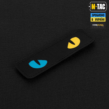 Нашивка M-Tac Cat Eyes Laser Cut Black/Yellow/Blue/GID