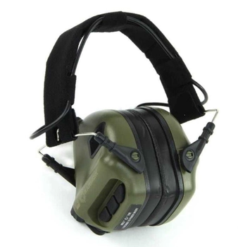 Активні Тактичні Навушники з мікрофоном Earmor M32H Олива (776654)