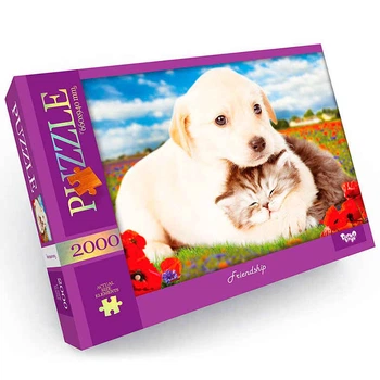Пазл DankoToys Дружба 2000 элементов DT C2000-01-09 66х94см