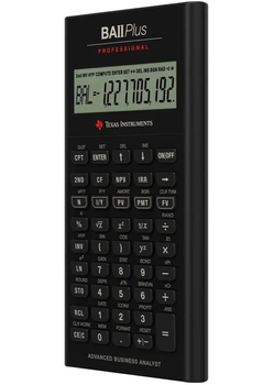 Kalkulator Texas Instruments BAll Plus Financial (TI-BAII Plus)