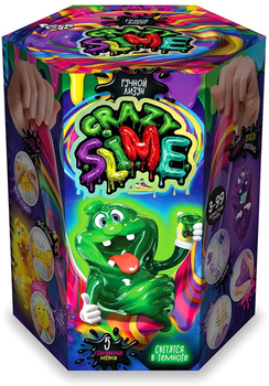 Безпечний освітній набір Danko Toys для проведення дослідів "Crazy Slime" (укр) (4823102801872)