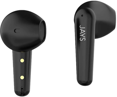 Słuchawki JAYS t-Six Earbuds Black (7350033656327)