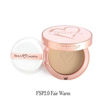 Пудровая основа для лица Beauty Creations Flawless Stay Powder foundation - 2.0 Fair Warm (1)