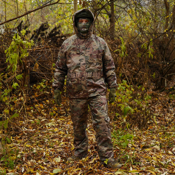 Тактичний дощовик костюм мультикам Водозахисний Комплект Куртка + Штани з чохлом розмір XL