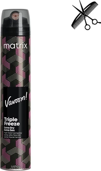 Лак для волосся Matrix Vavoom Triple Freeze Extra Dry для екстрафіксації з потрійним дифузором 300 мл (3474637103583)