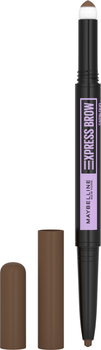 Олівець-тіні для брів Maybelline New York Brow Express Satin Duo 025 Brunette 0.71 г (3600531640392)