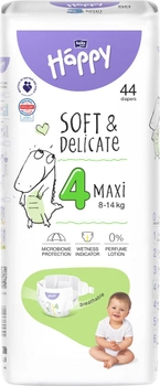 Підгузки Bella Baby Happy Soft & Delicate Maxi 8-14 кг 44 шт (5900516605438)