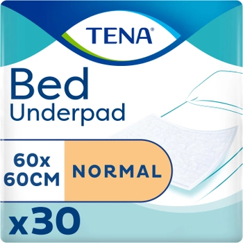 Пелюшки для новонароджених вбирні Tena Bed Normal 60x60 30 шт (7322540525427)