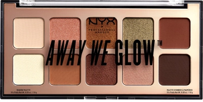 Тіні для повік NYX Professional Makeup Away We Glow 02 Hooked On Glow 10 г (800897153991)