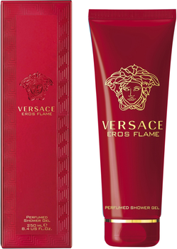 Парфумований гель для душу для чоловіків Versace Eros Flame 250 мл (8011003845408)