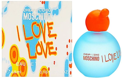 Мініатюра Туалетна вода для жінок Moschino Cheap & Chic I Love Love 4.9 мл (8011003992225)