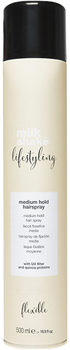 Lakier do włosów Milk_shake Lifestyling Medium Hold Hairspray średnie utrwalenie 500 ml (8032274063636)