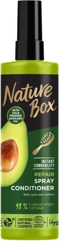 Експрес-кондиціонер Nature Box для відновлення волосся з олією авокадо холодного пресування 200 мл (90408779)