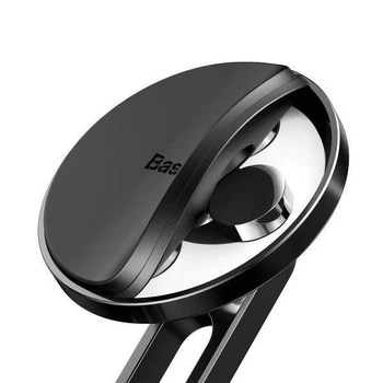 Автотримач Baseus Hollow Magnetic Car Mount Holder black