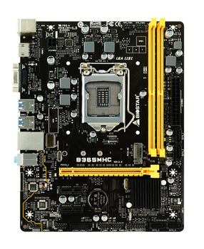 Материнская плата Biostar B365MHC ver: 6.1 LGA 1151v2 (B365MHC VER:6.1) Б/У