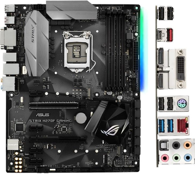 Материнская плата Asus ROG Strix H270F Gaming LGA 1151v1 (STRIX H270F GAMING) Б/У