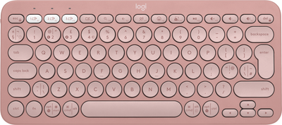 Клавіатура Logitech Pebble Keys 2 K380s Rose (920-011853)