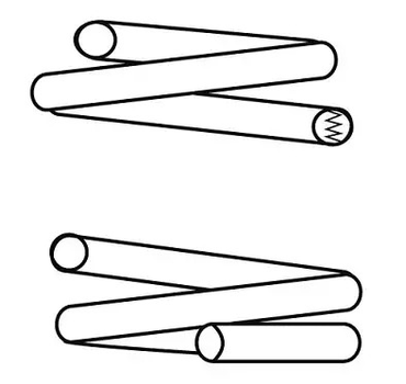 Пружина (передняя) Scudo/Expert 96- (15.3mm L=415), CS Германия (14873308)