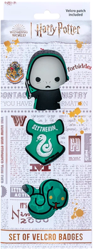 Набір бейджів на липучці Kite Harry Potter Зелений х 3 шт (HP24-3012-1)