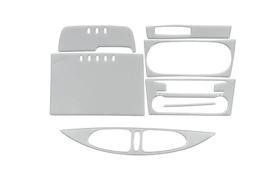 Накладки на панель для Renault Laguna 2001-2005 (цвет: Алюминий)