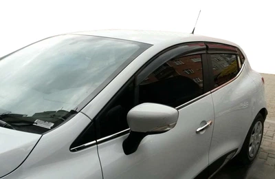 Ветровики Sunplex Sport для Renault Clio IV (2012-2019) - комплект из 4 штук