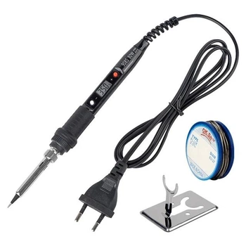 Паяльный набор JCD 908S 80W с дисплеем и регулировкой температуры 180-500℃ (черный)