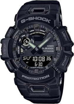 Мужские часы Casio G-SHOCK GBA-900-1A ( GBA900-1A ) многофункциональные Bluetoth /Черные