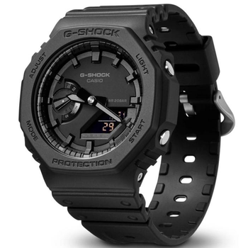 Мужские часы Casio G-SHOCK GA-2100-1A1 ( GA-2100-1A1ER , GA2100-1A1 ) Черный