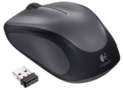 Мышь беспроводная LOGITECH M235 (910-002201) Grey USB