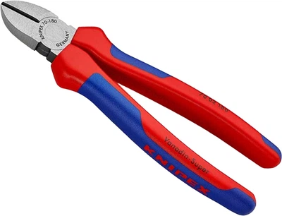 Кусачки Knipex боковые 180 мм (70 02 180)